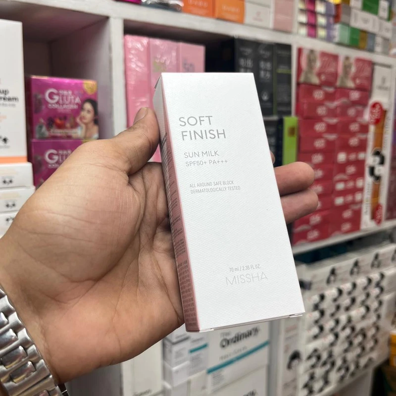 MISSHA All Around Safe Block Soft Finish Sun milk SPF 50+ PA ++++ 70 ml - Image 3