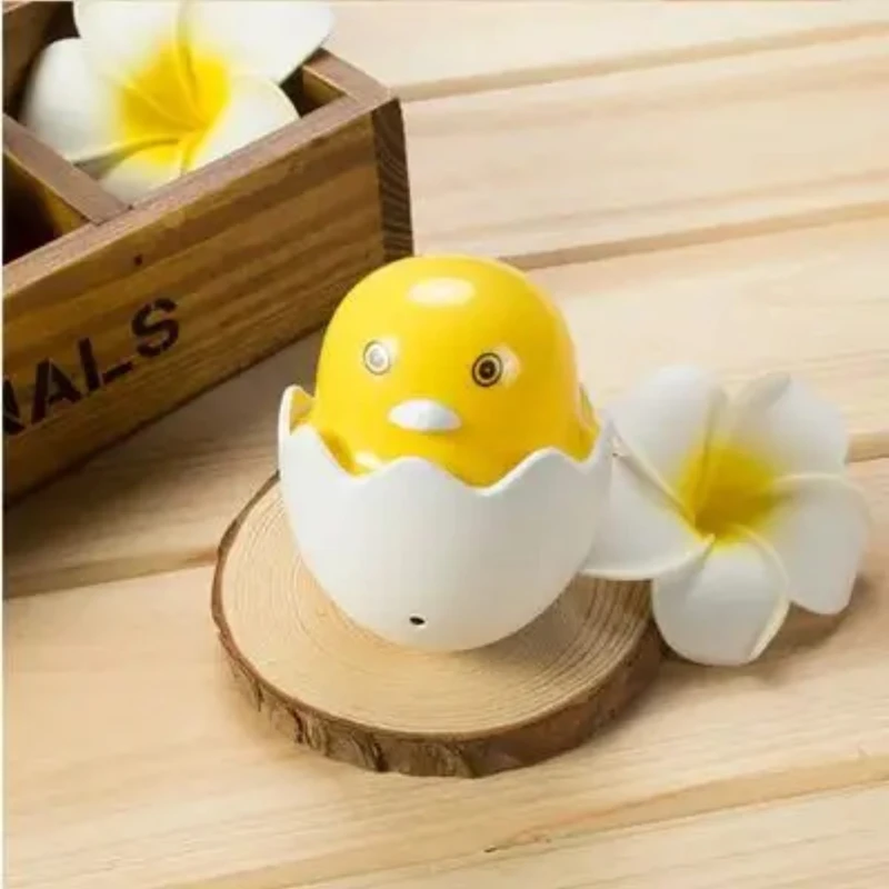 Best Quality Small Yellow Duck Shaped LED Night Light with Light Sensor, Plug-in Wall Night Lamp Galaxy Paradise - Image 3