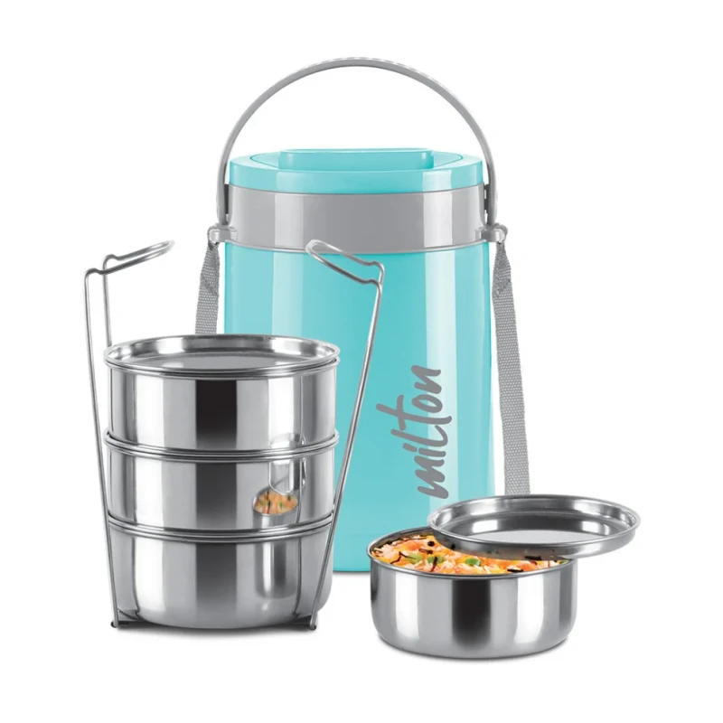 Milton Classic Insulated Tiffin with Stainless Steel Containers - Image 4