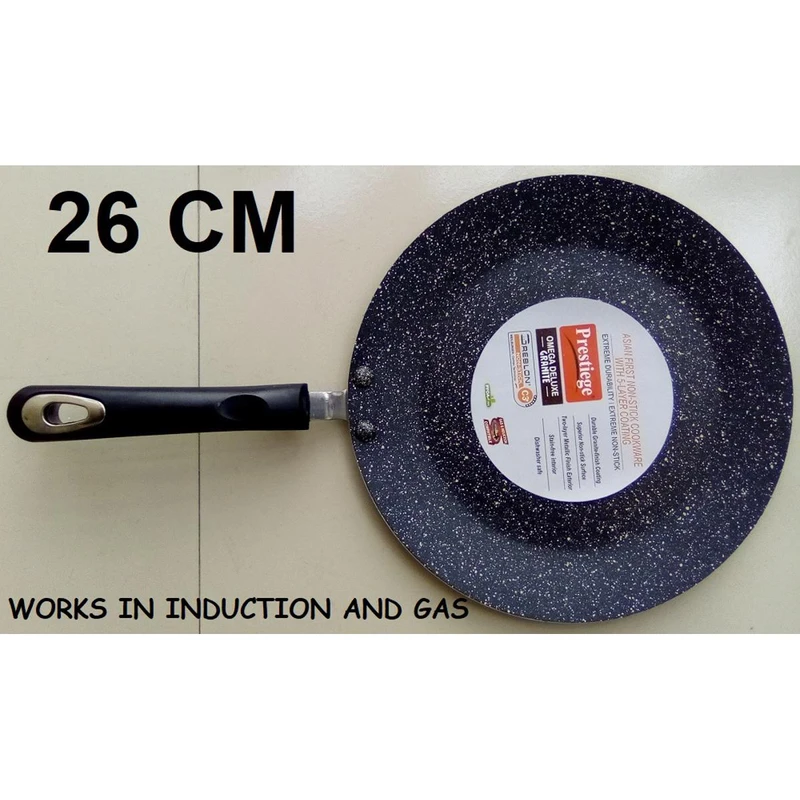 Deluxe Granite Ruti Tawa 26-28 Cm - GAS OR INDUCTION - Image 3