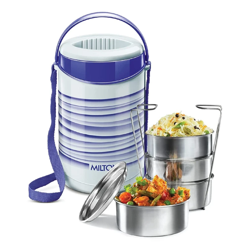Milton New 4 Stainless Steel Tiffin Box, Set of 4 - Image 8