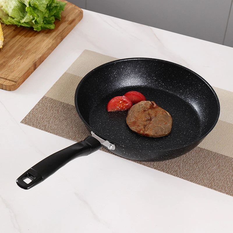 Non Stick Frying Pans Nonstick, Pans Set Nonstick with Ergonomic Handle Rapid Heat Conduction for Home Cooking, Restaurant Use (18CM) - Image 4