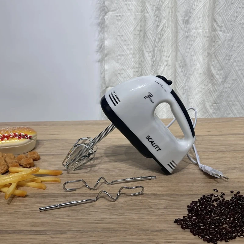 Best Kitchen Baking Tools,Household Mini 7 Speed Automatic Electric Handheld Egg Beater Whisk Food Mixer Dough Mixer Machine - Image 3
