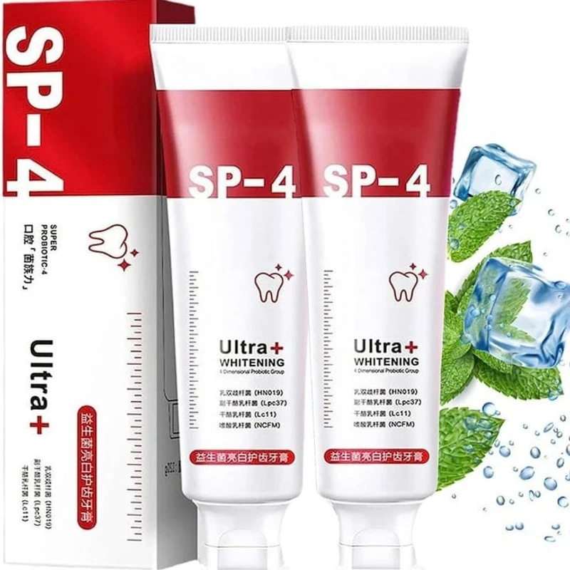 YAYASHI SP-4 Ultra+ Whitening Toothpaste – দাঁত ঝকঝকে সাদা ও সুস্থ রাখুন - Image 4
