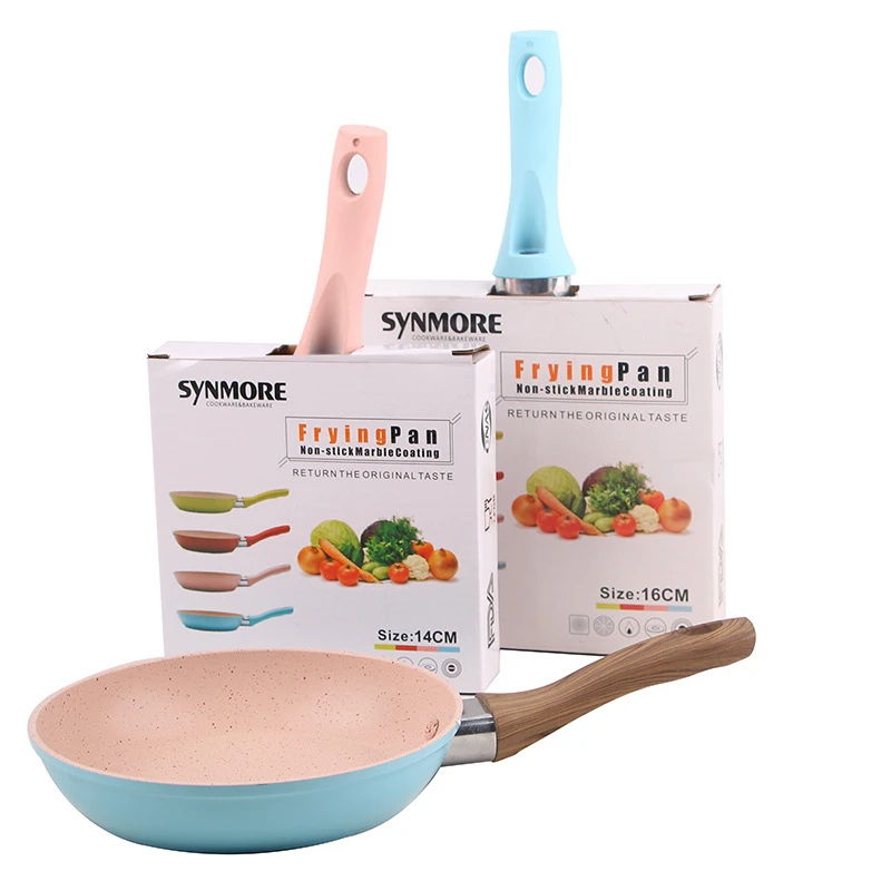 Frying Pan Non-Stick Marble Coating 16 Cm Synmore
