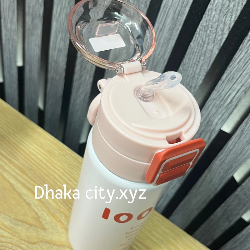 550ml Fashion Stainless Steel Vacuum Flask With 3D Decal Portable Thermos Mug Travel Thermal Water Bottle Tumbler - Image 7