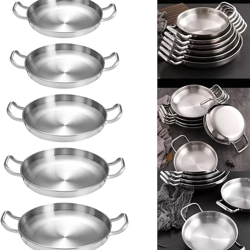 Youlida full stainless steel korai | রুটি ও পরোটার জন্য সেরা প্যান - Image 6