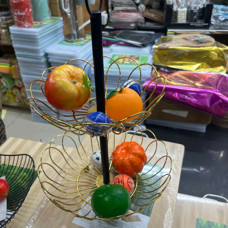 premium golden coating fruit busket - Image 4