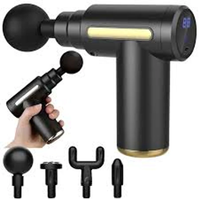 Body massage gun Electric Vibration Body muscle massager Fascial Gun & Recovery device ,fascia, body massage machine ,Facial Body Massage Gun - Image 1