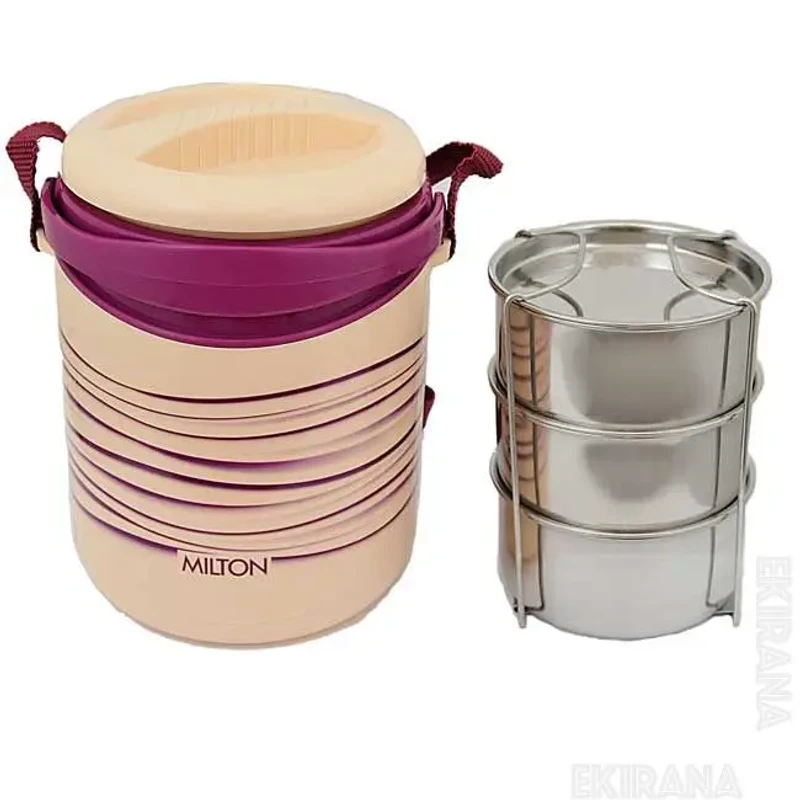 Milton Econa 3 Thermoware - Insulated Tiffin - 3 Tier - Image 3