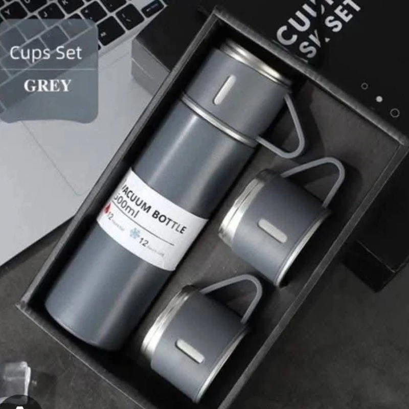 Vacuum Flask Set Drinking Water Bottle