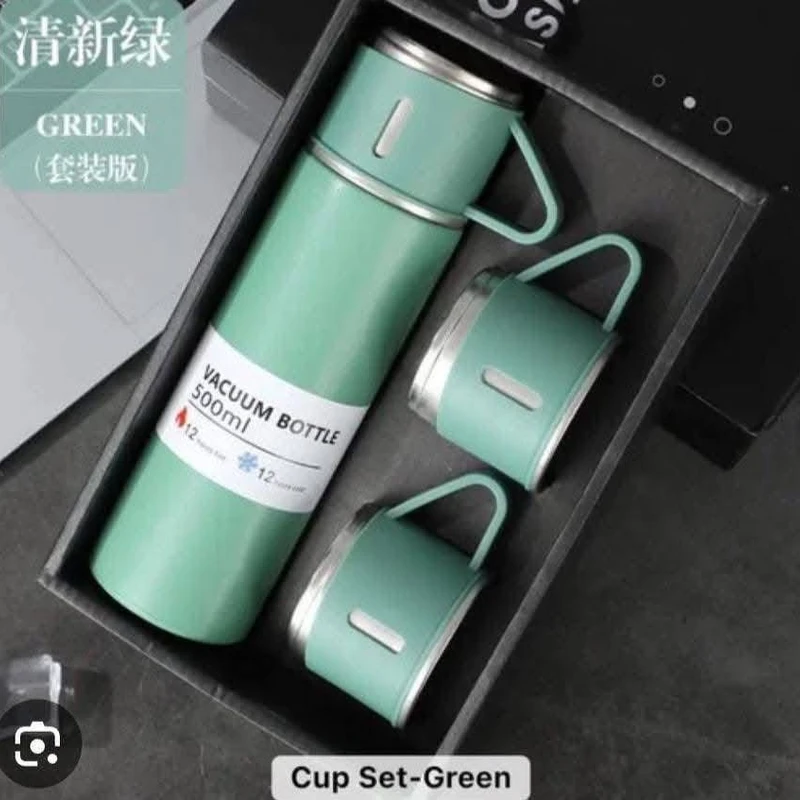 Vacuum Flask Set Drinking Water Bottle - Image 3