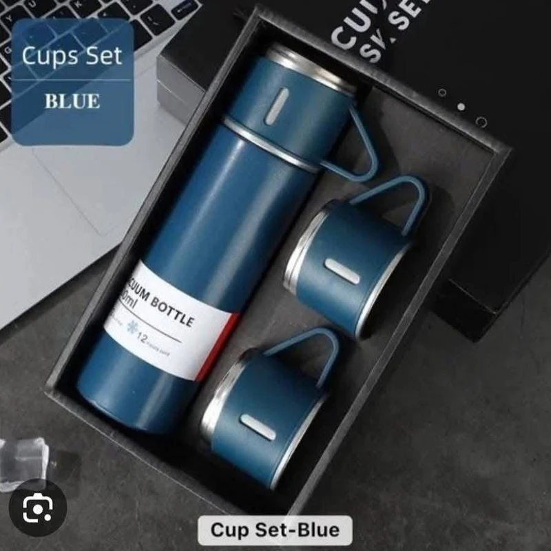 Vacuum Flask Set Drinking Water Bottle - Image 4