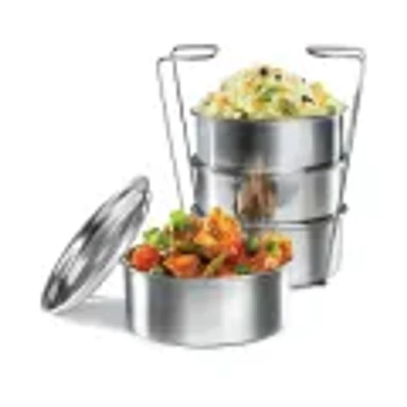 Milton Steel Thermoware Tiffin Box (4 Container) | Insulated Hot & Fresh Lunch Carrier - Image 7