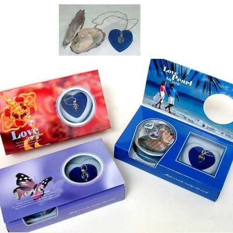 Real Pearl Gift Set in Oyster Shell with Necklace – Romantic Surprise Jewelry Box - Image 3