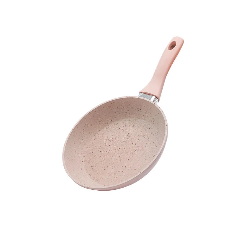 Mini Non-Stick Omelette Pan - Marble Coated Frying Pan 16cm