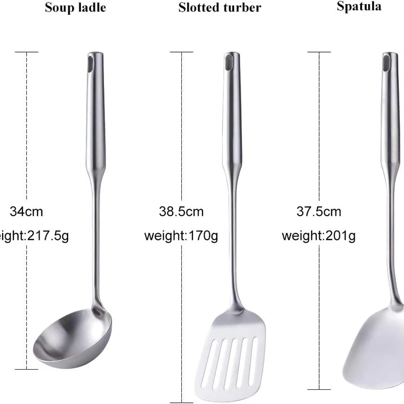 Premium Stainless Steel Cooking Utensils Set - Image 6