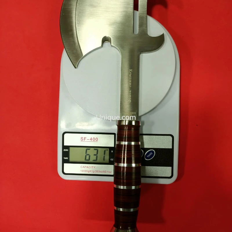 Heavy Duty Tactical Axe – Ultra Sharp Outdoor Camping & Survival Tool | Wooden Grip Handle - Image 5