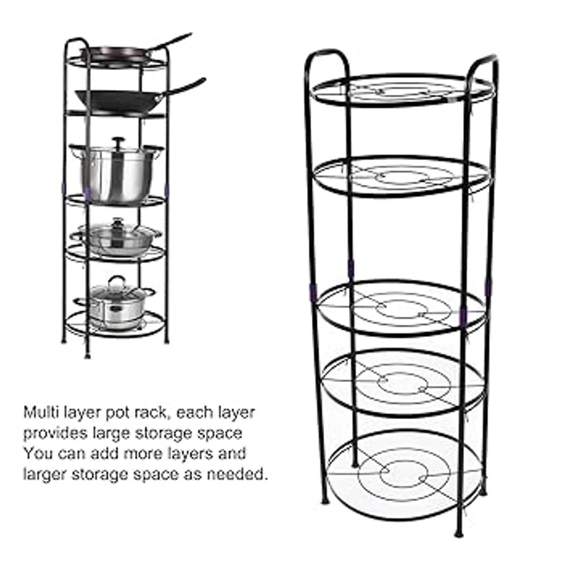 5-Layer Pot Rack