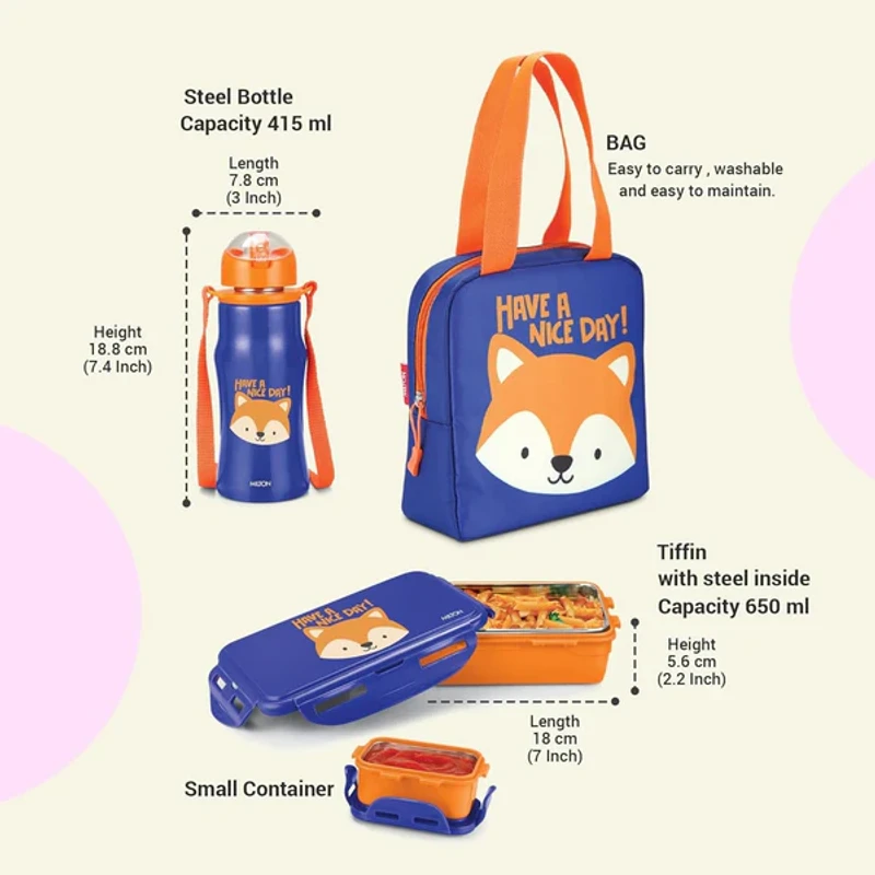 MILTON Kidz Combo Tiffin box - Image 5