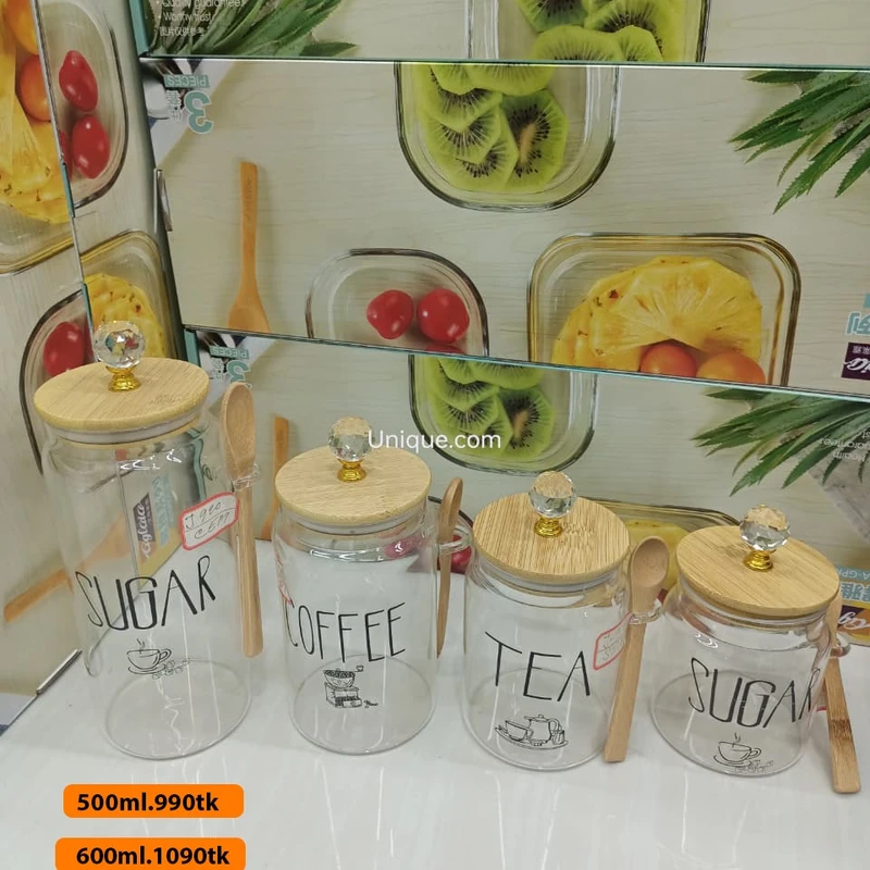 glass jars