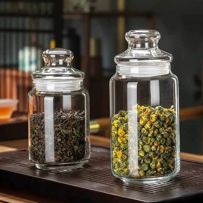 glass jars,