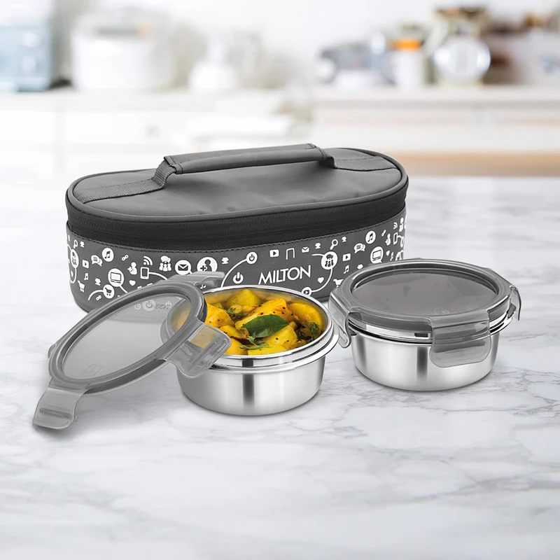 MILTON Lifestyle Lunch Box with Insulated Jacket
