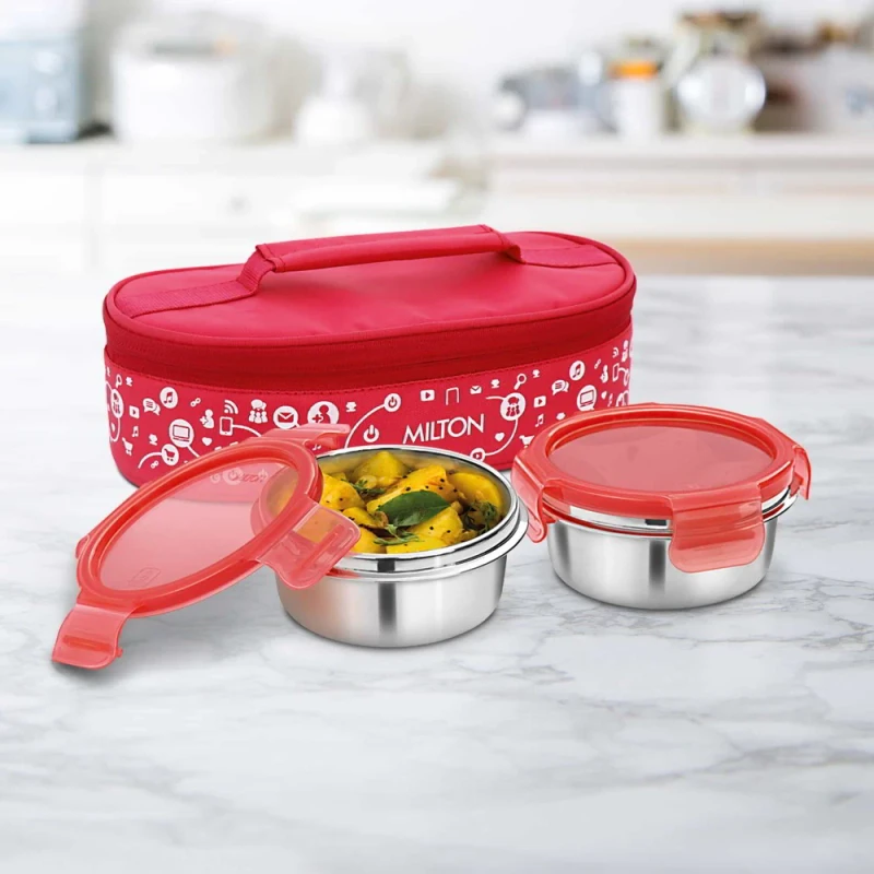 MILTON Lifestyle Lunch Box with Insulated Jacket - Image 3