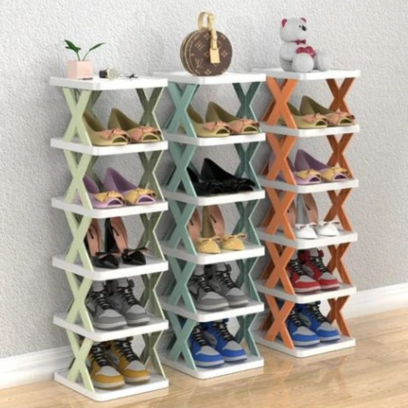 4 Layer Shoe Organizer Rack Multifunctional