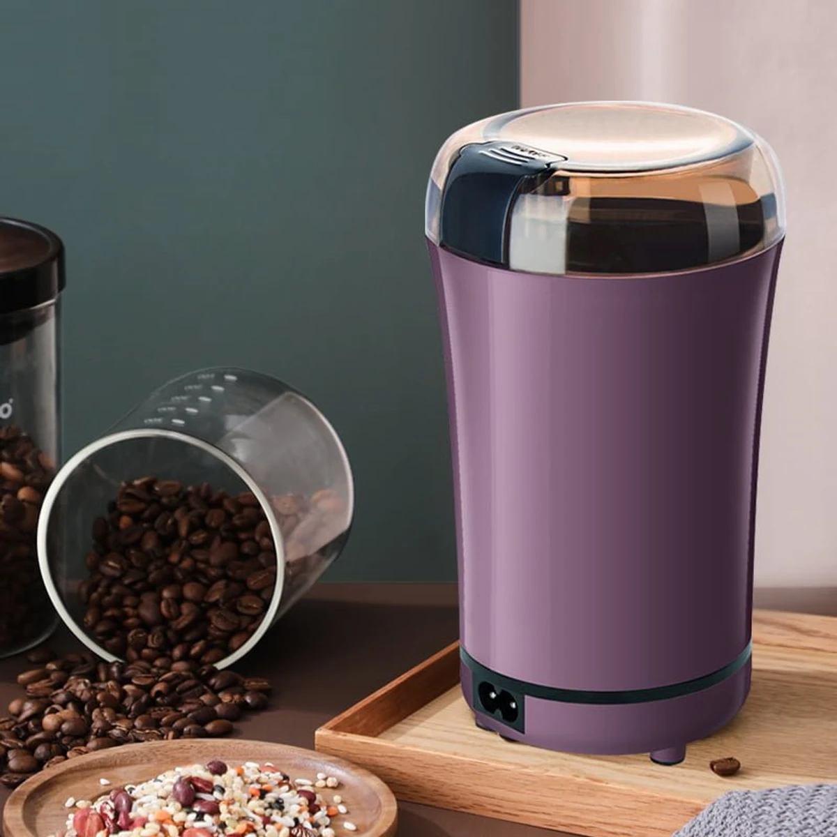 Portable Electric Coffee Bean Grinder Super Powerful Blender - Image 2