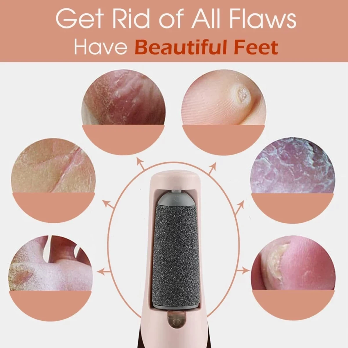 FLAWLESS PEDI ELECTRONIC PEDICURE TOOL - Image 4