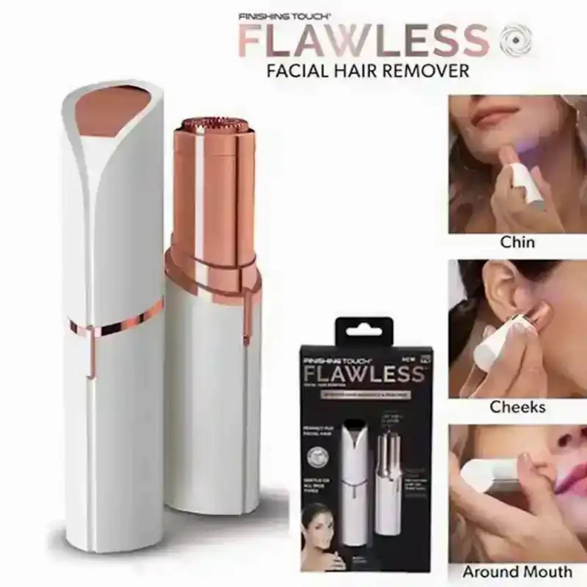 WOMEN'S FLAWLESS FACIAL HAIR REMOVER 25% Off - Image 1