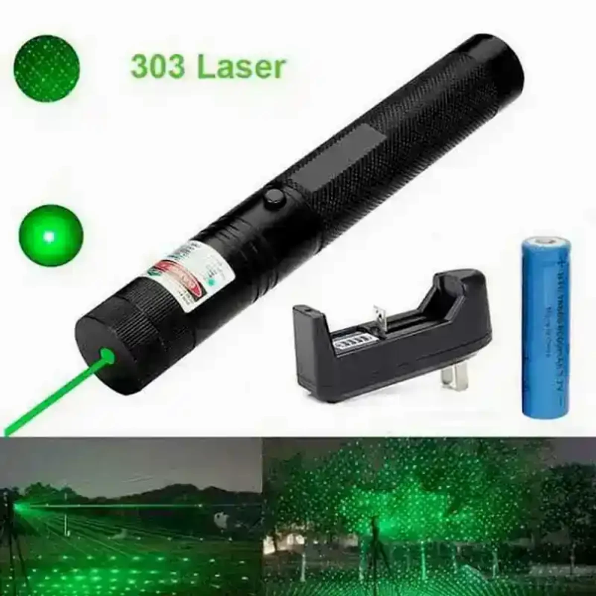 GREEN LASER POINTER LIGHTS - Image 1