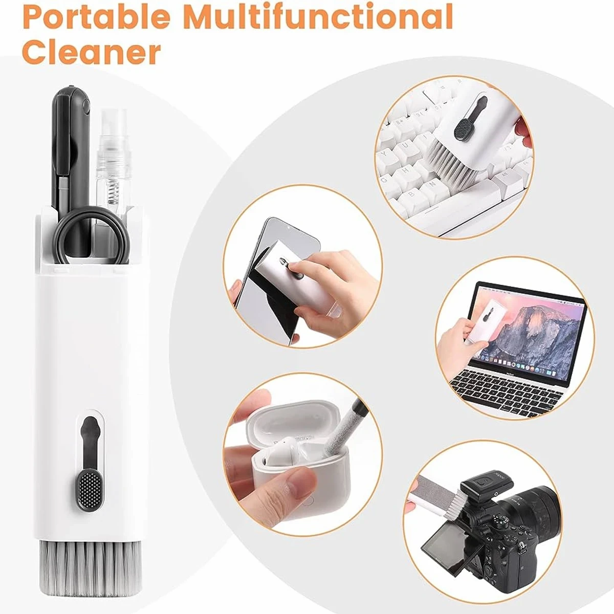 7 IN 1 MULTIFUNCTIONAL CLEANING BRUSH KIT - Image 6