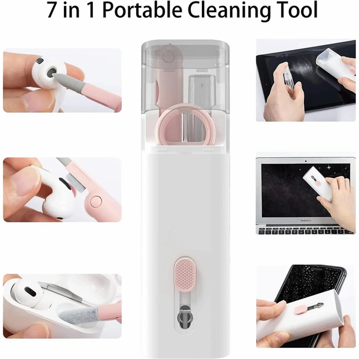 7 IN 1 MULTIFUNCTIONAL CLEANING BRUSH KIT - Image 4