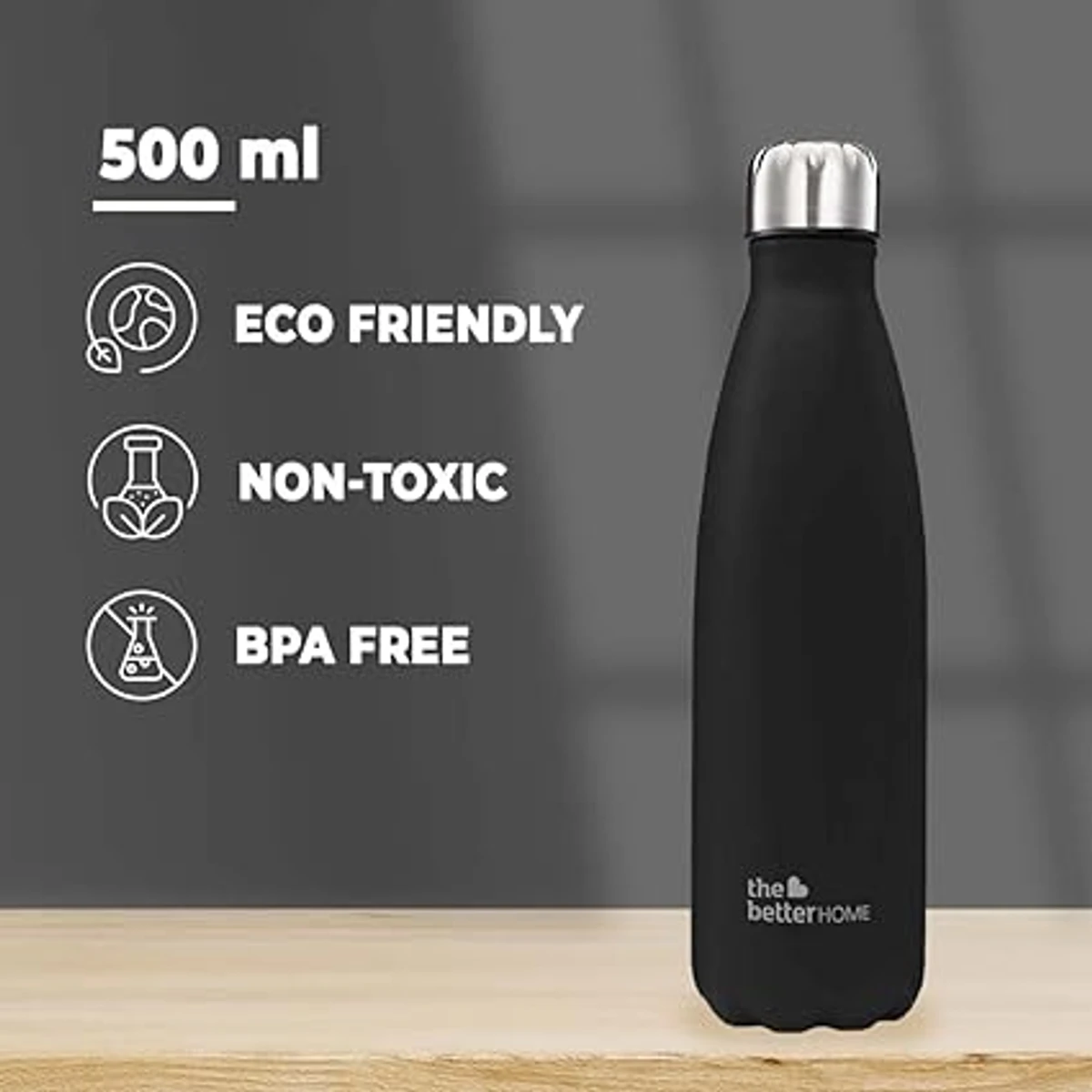 The Better Home 500 ML Stainless Steel Insulated Water Bottle