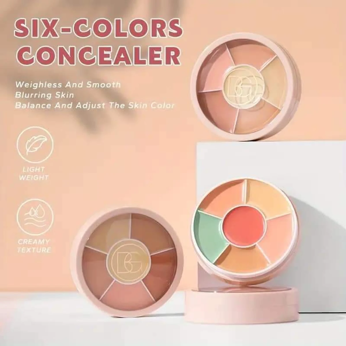 Six colour Concealer - Image 1