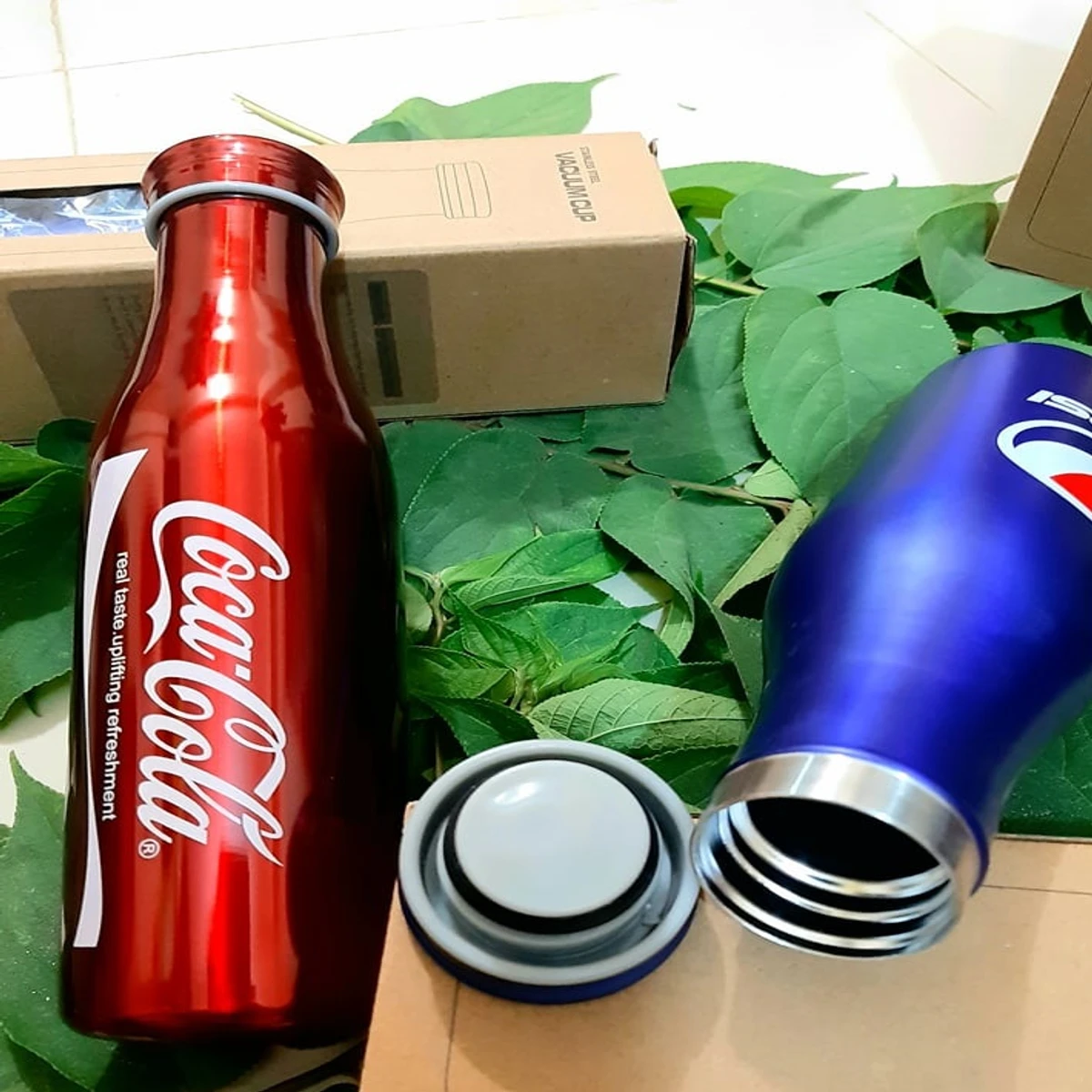 500Ml Stainless Steel Vacuum Coca Cola Design Water Bottle - Water Bottle - Image 8