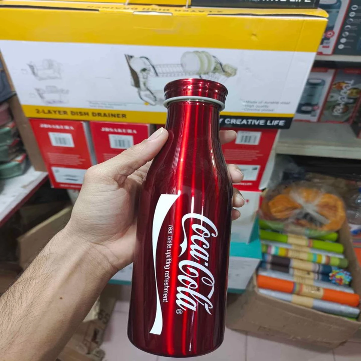 500Ml Stainless Steel Vacuum Coca Cola Design Water Bottle - Water Bottle - Image 5