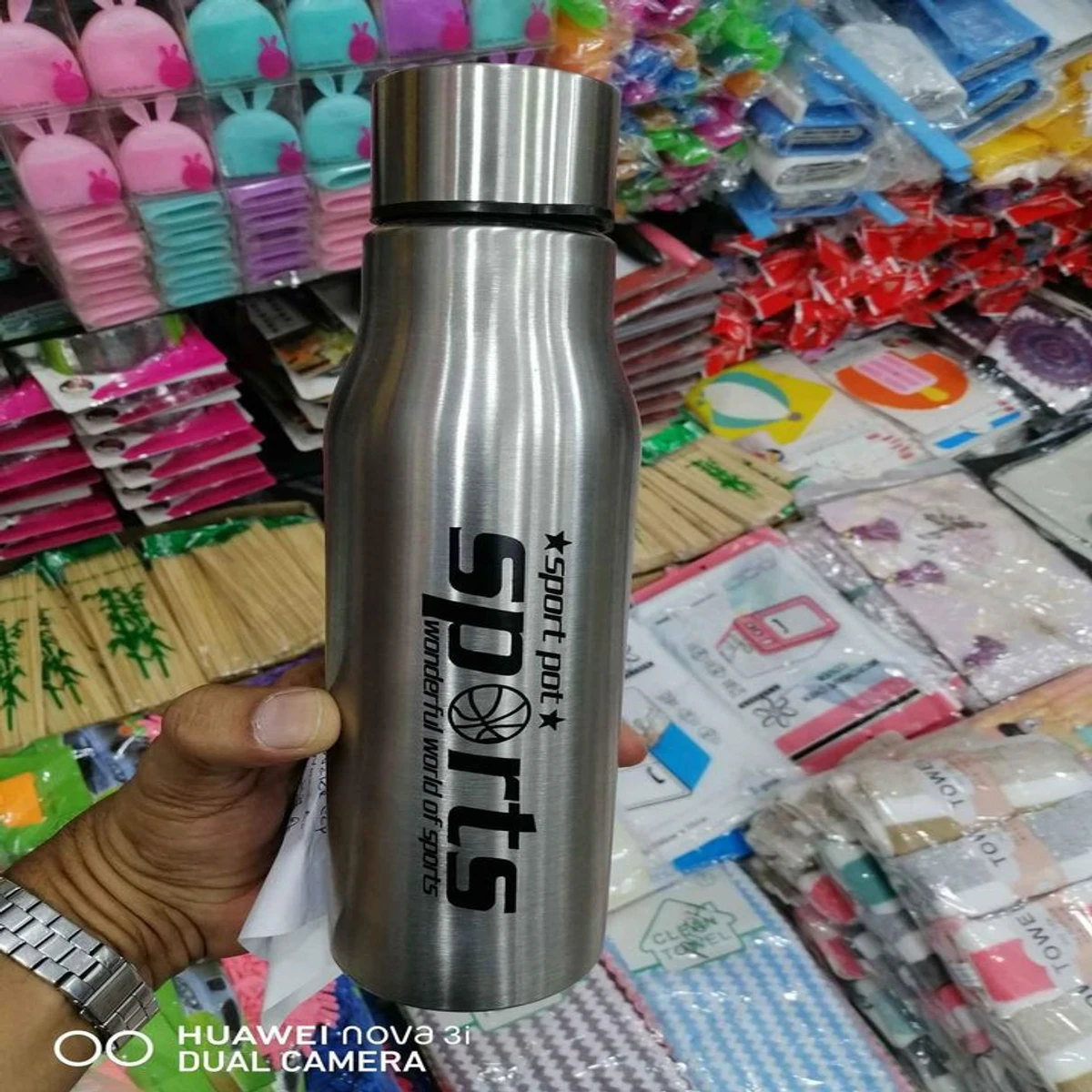 stainless steel Vacuum Sports Unique Design Water Bottle - Image 3