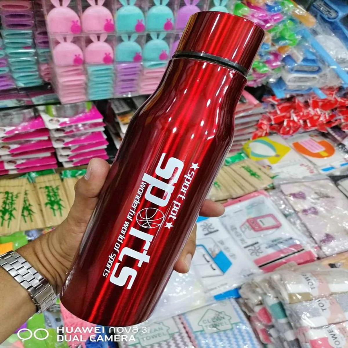 stainless steel Vacuum Sports Unique Design Water Bottle - Image 2