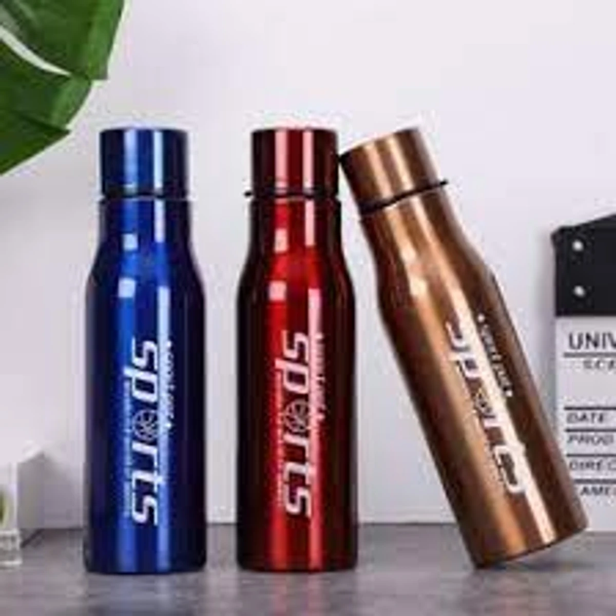 stainless steel Vacuum Sports Unique Design Water Bottle - Image 1