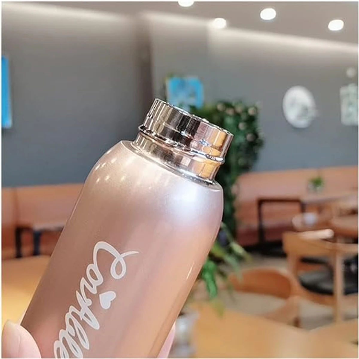 260ml Pocket Stainless Steel Vacuum Flask Thermos Coffee Mug Water Bottle For Girls Tumbler Portable Tea Coffee Thermal Cup - Image 4