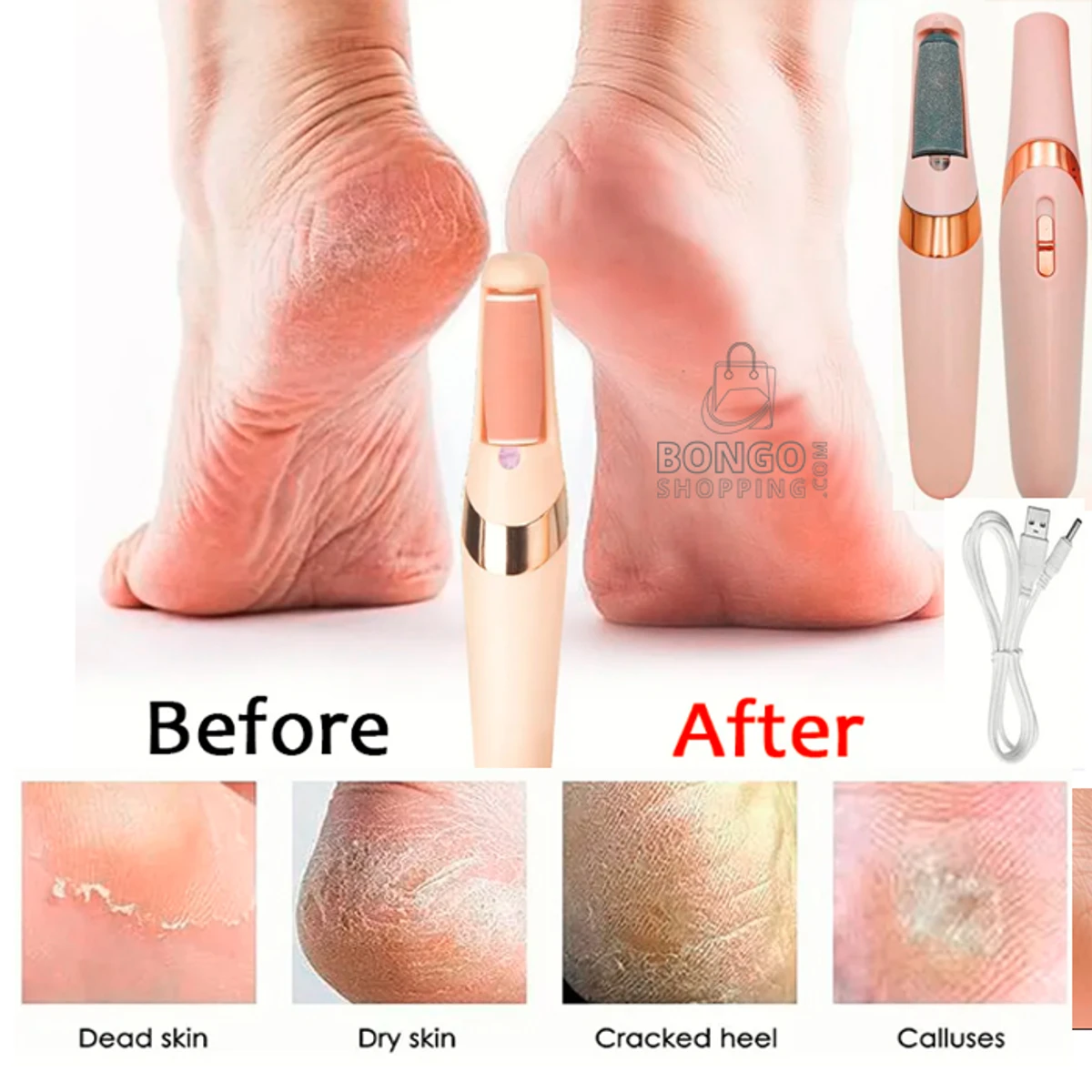 Flawless Pedi Rechargeable Pedicure Tool - Image 1