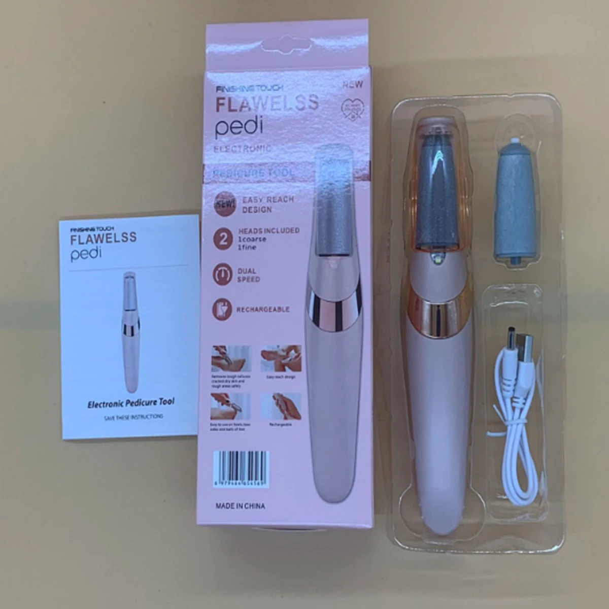 Flawless Pedi Rechargeable Pedicure Tool - Image 2