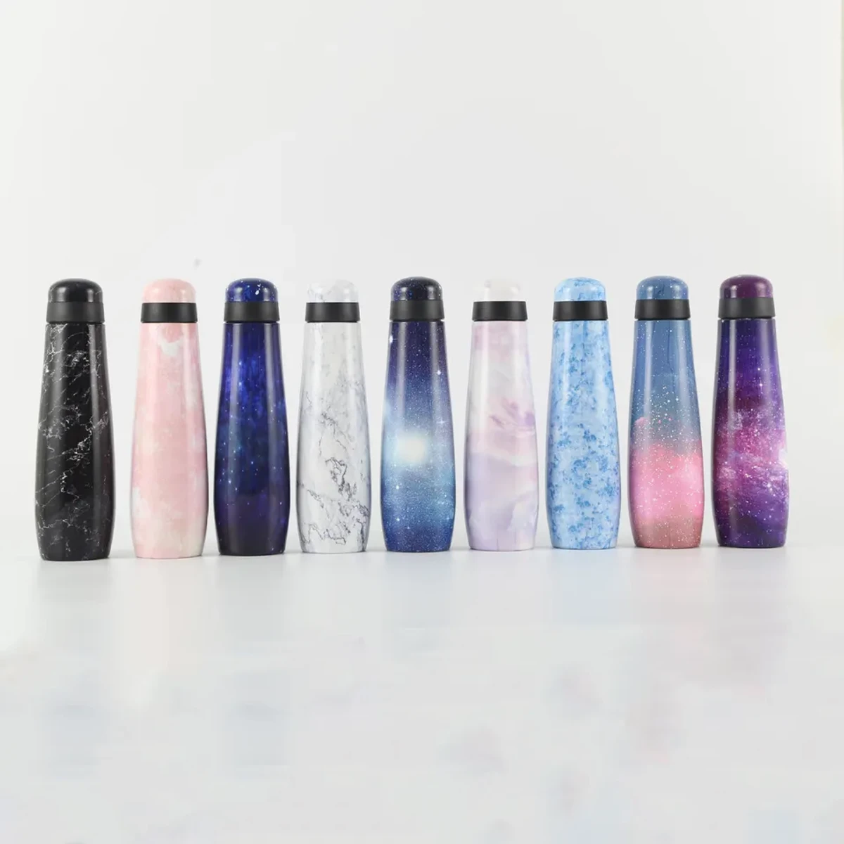 Seaygift high quality marble starry sky design double wall vacuum insulated water bottle stainless steel thermos flask bottle - Image 4