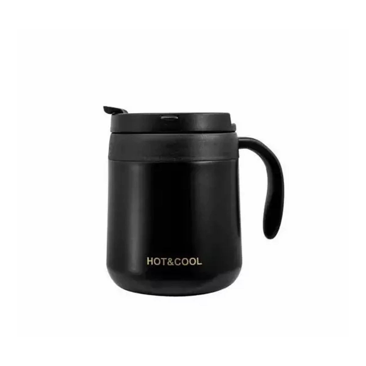 Gteller Stainless Steel Double Walled Insulated Coffee Mug with Lid and Handle Keeps Drinks Hot and Cold - Image 3