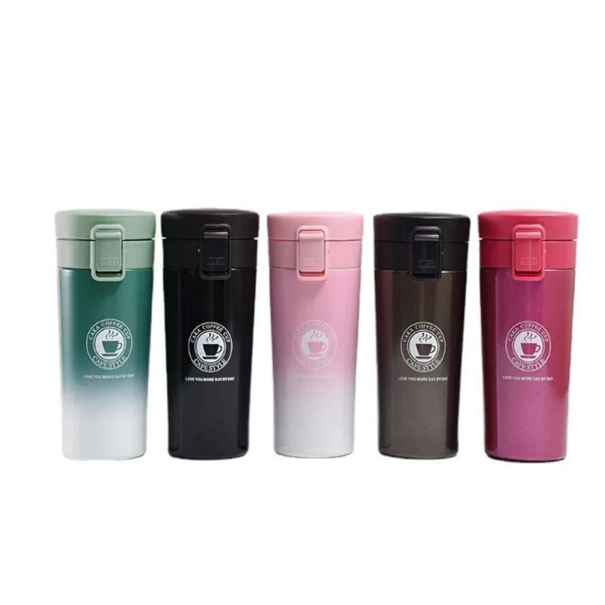 Stainless Steel Coffee Mug Bouncing Feature Portable Business Gifts Car Coffee Cup Water Bottle Vacuum Insulated Bottle - Image 5