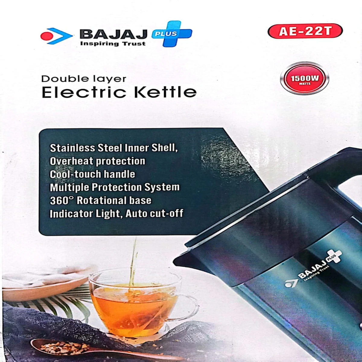 2.8L Double layer bajaj electric kettle - Image 5