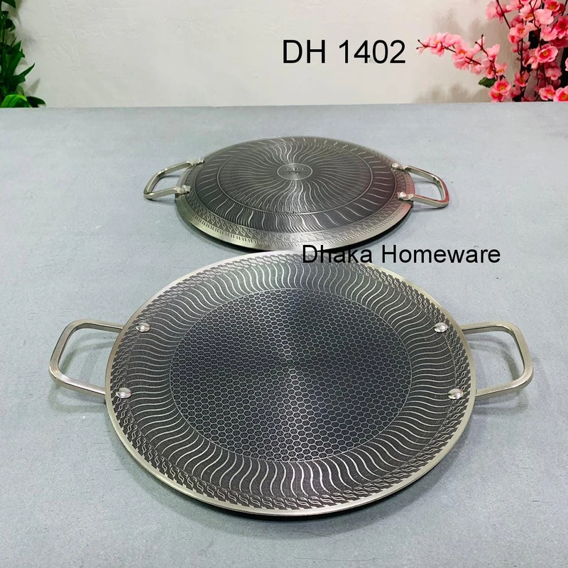28cm High Quality Steel Honeycomb Tawa